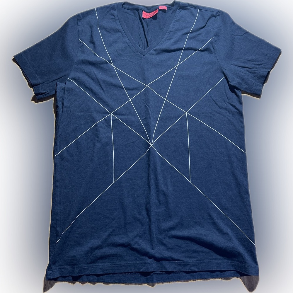 HUGO by HUGO BOSS Men’s V-Neck T-Shirt Size L